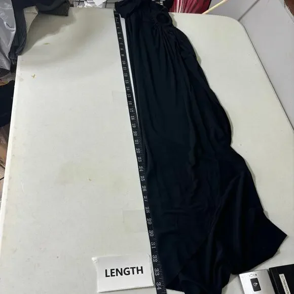 BCBG Maxazria Black Skirt with O-Ring Detail - Size Small - Picture 6 of 10